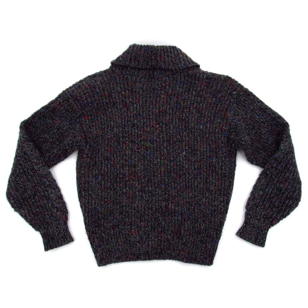 Vintage Petite Sophisticate Cardigan Sweater Womens Small Cable Knit Open V-Neck - Picture 10 of 12